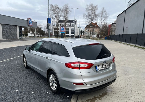 Ford Mondeo cena 56900 przebieg: 231000, rok produkcji 2016 z Poznań małe 79